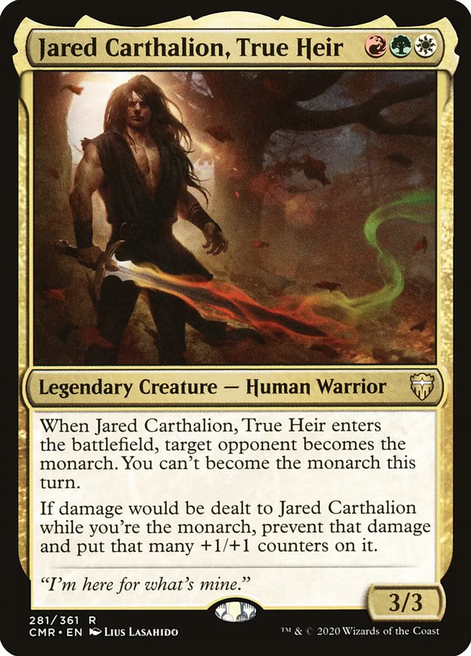Jared Carthalion, True Heir 1