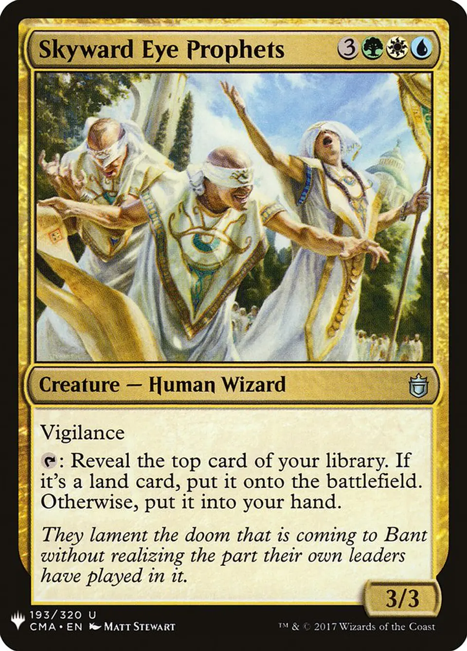 Skyward Eye Prophets (The List) 1
