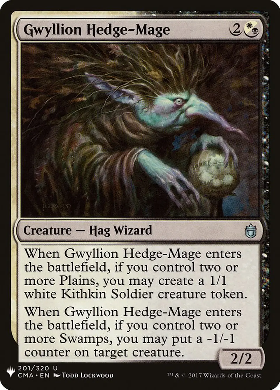 Gwyllion Hedge-Mage (The List) 1