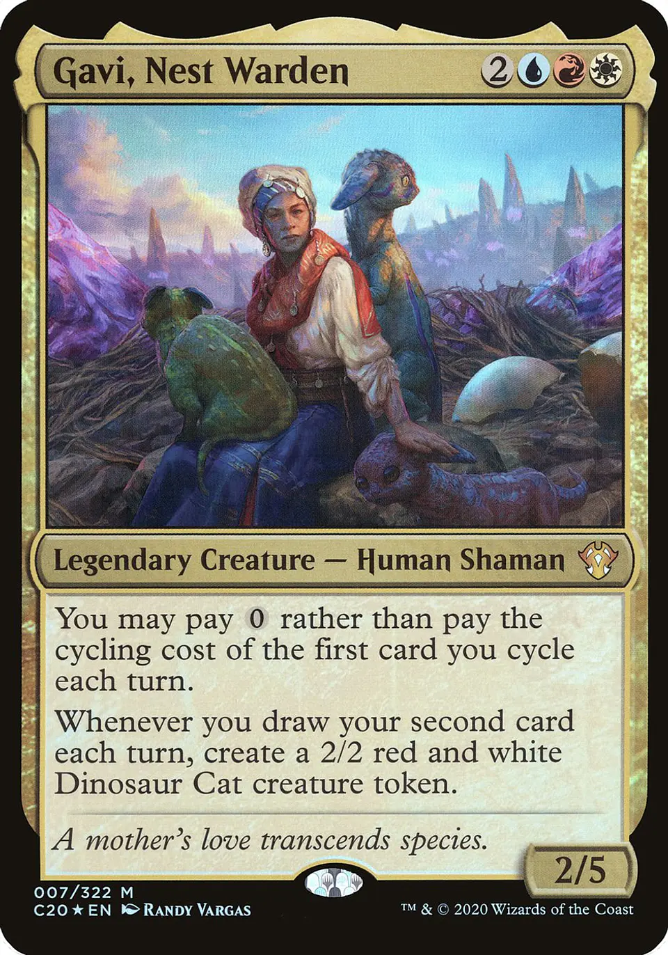 Gavi, Nest Warden 1