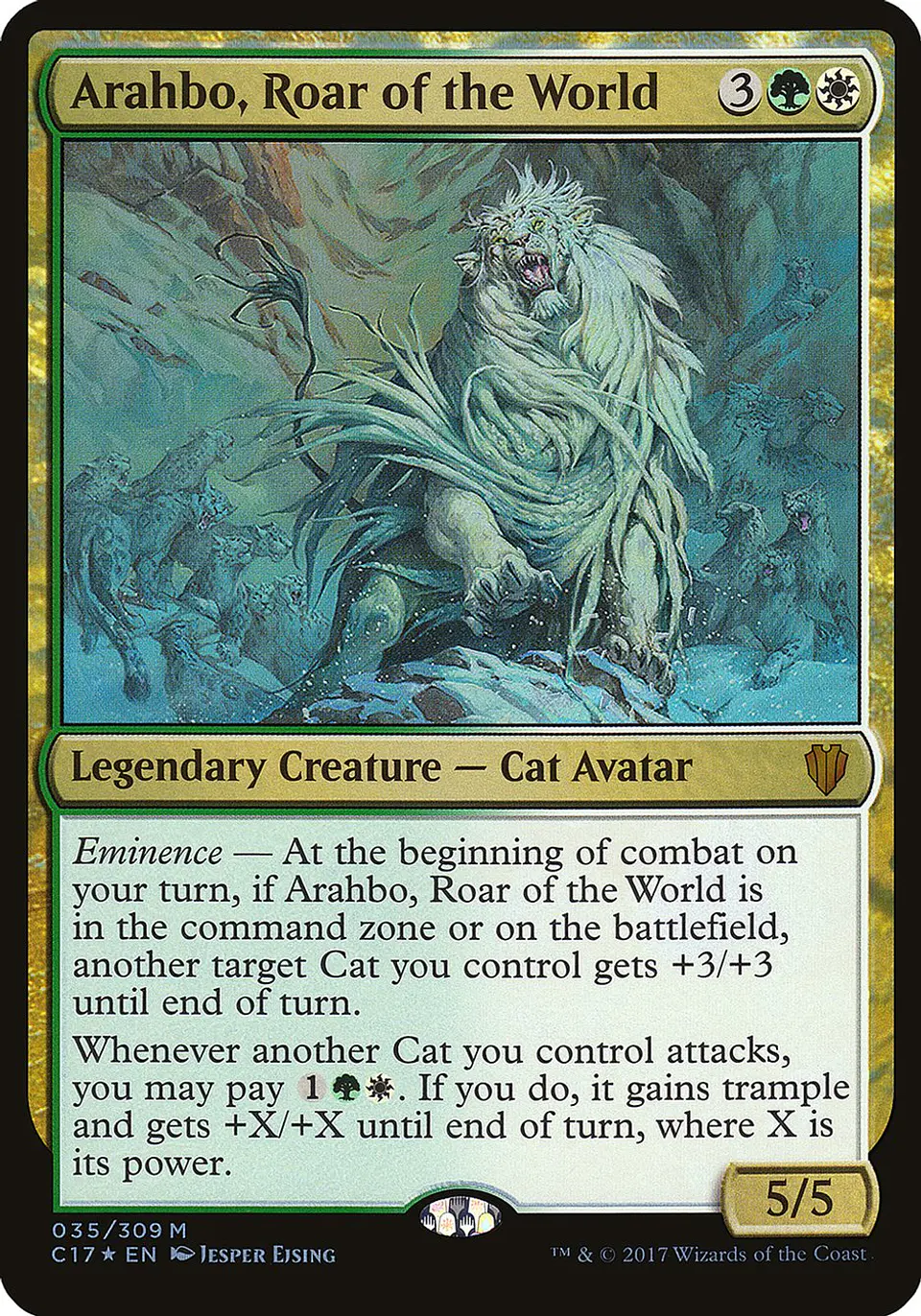 Arahbo, Roar of the World 1