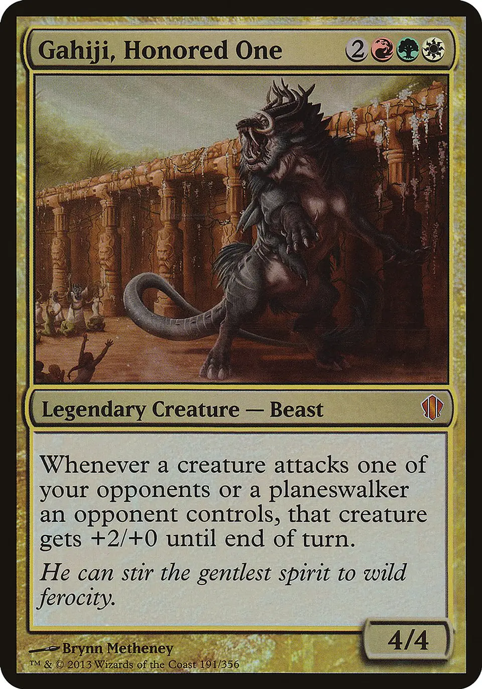 Gahiji, Honored One 1