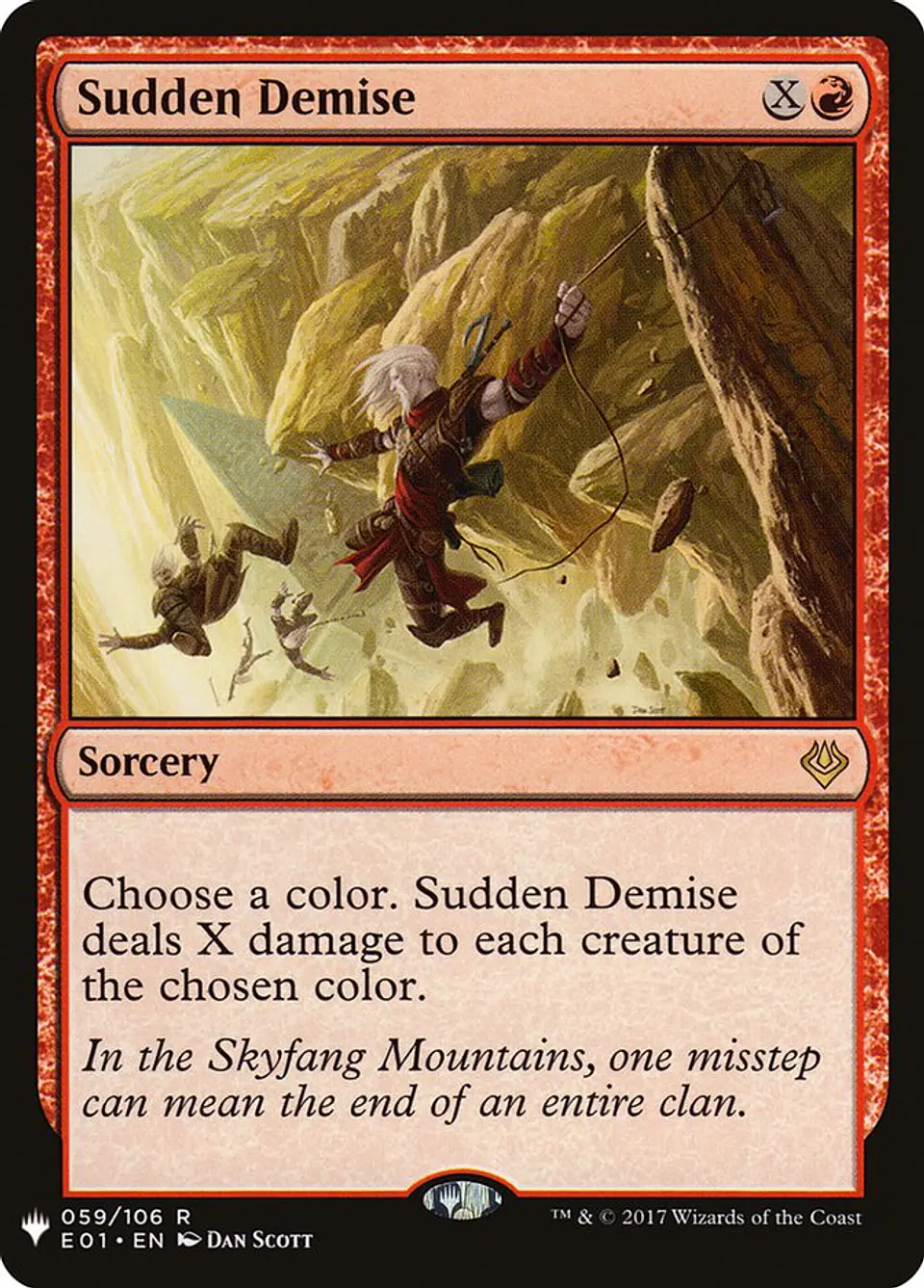 Sudden Demise (The List) 1