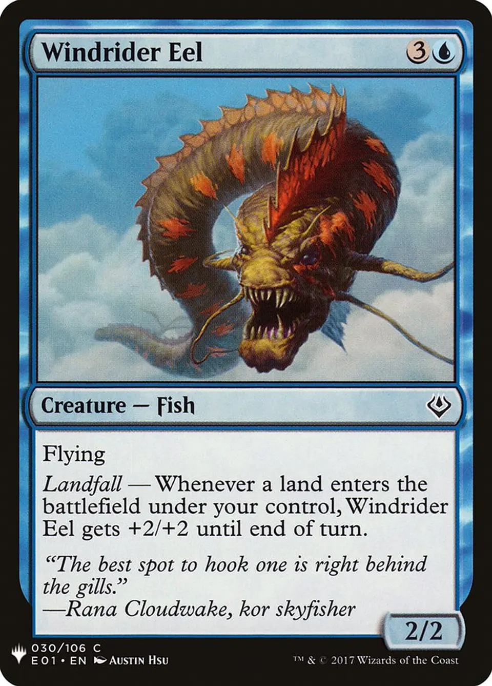 Windrider Eel (The List) 1