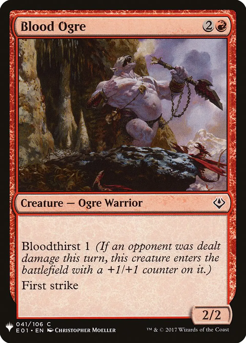 Blood Ogre (The List) 1