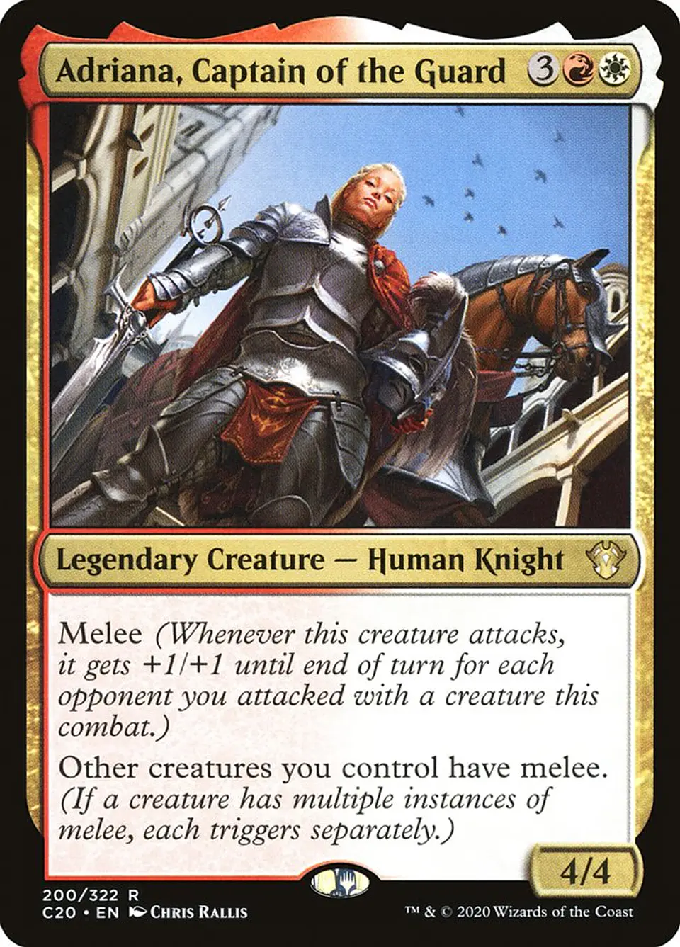 Adriana, Captain of the Guard 1