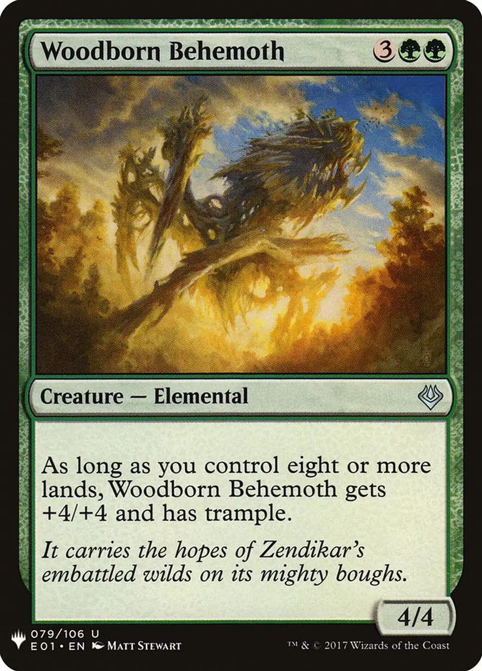 Woodborn Behemoth (The List) 1