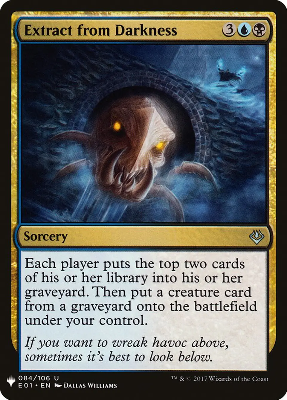 Extract from Darkness (The List) 1