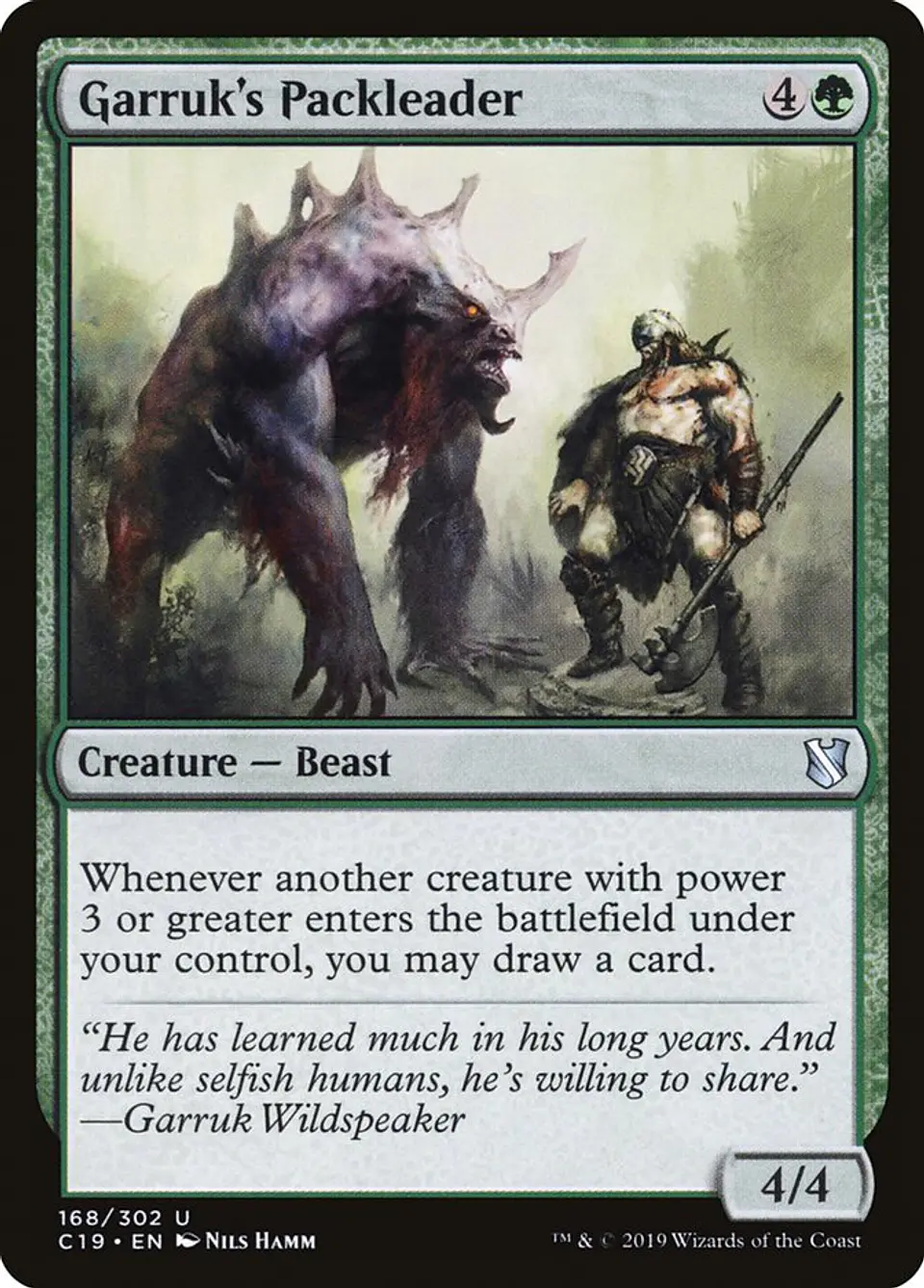 Garruk's Packleader 1
