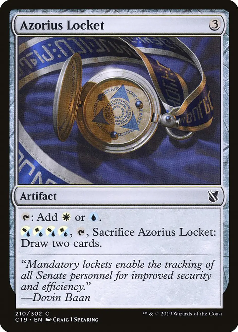 Azorius Locket 1