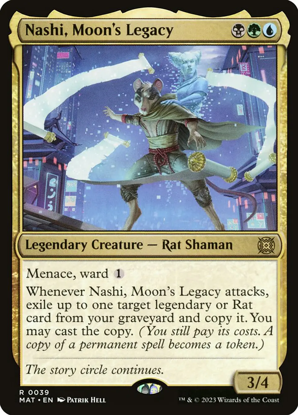 Nashi, Moon's Legacy 1