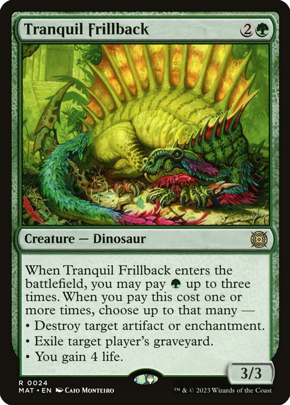 Tranquil Frillback 1