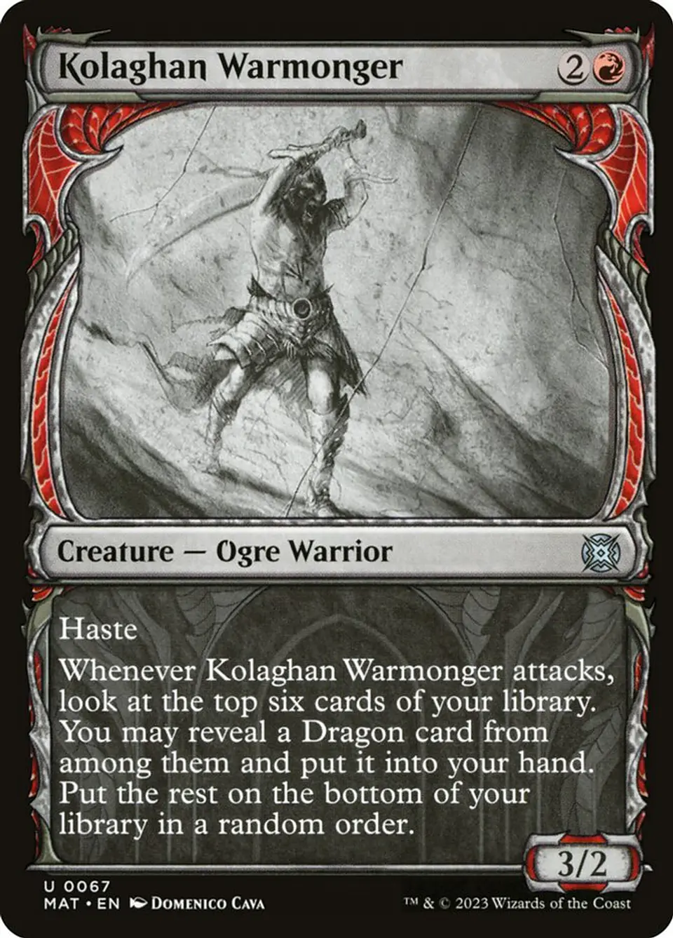 Kolaghan Warmonger (Showcase) 1