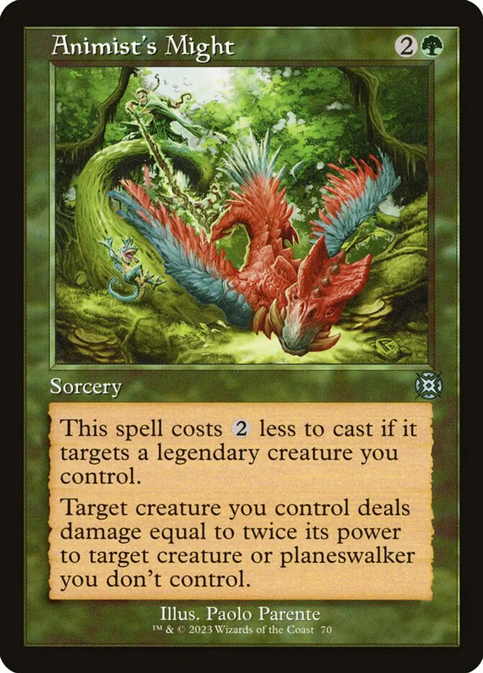 Animist's Might (Showcase) 1