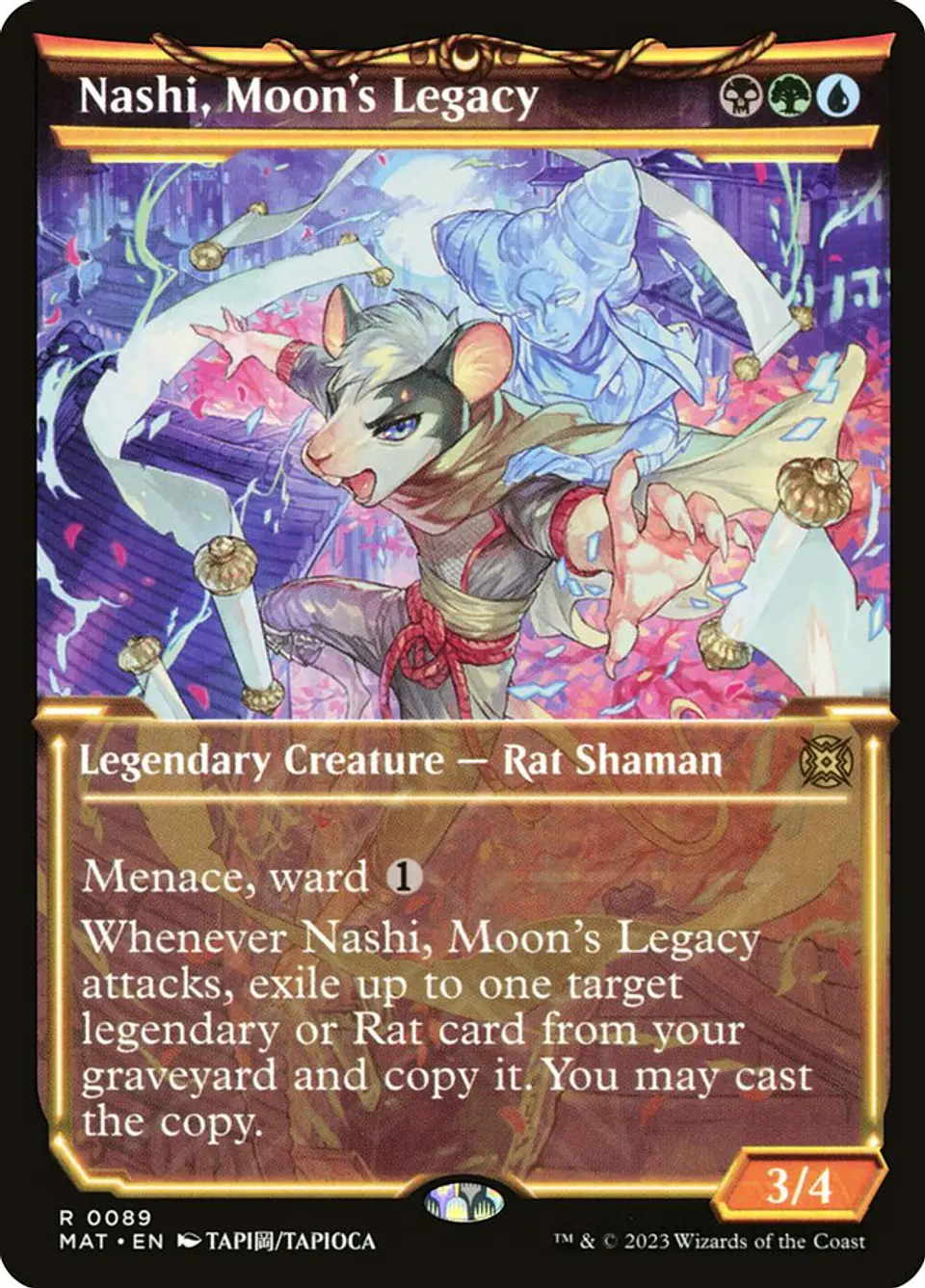 Nashi, Moon's Legacy (Showcase) 1