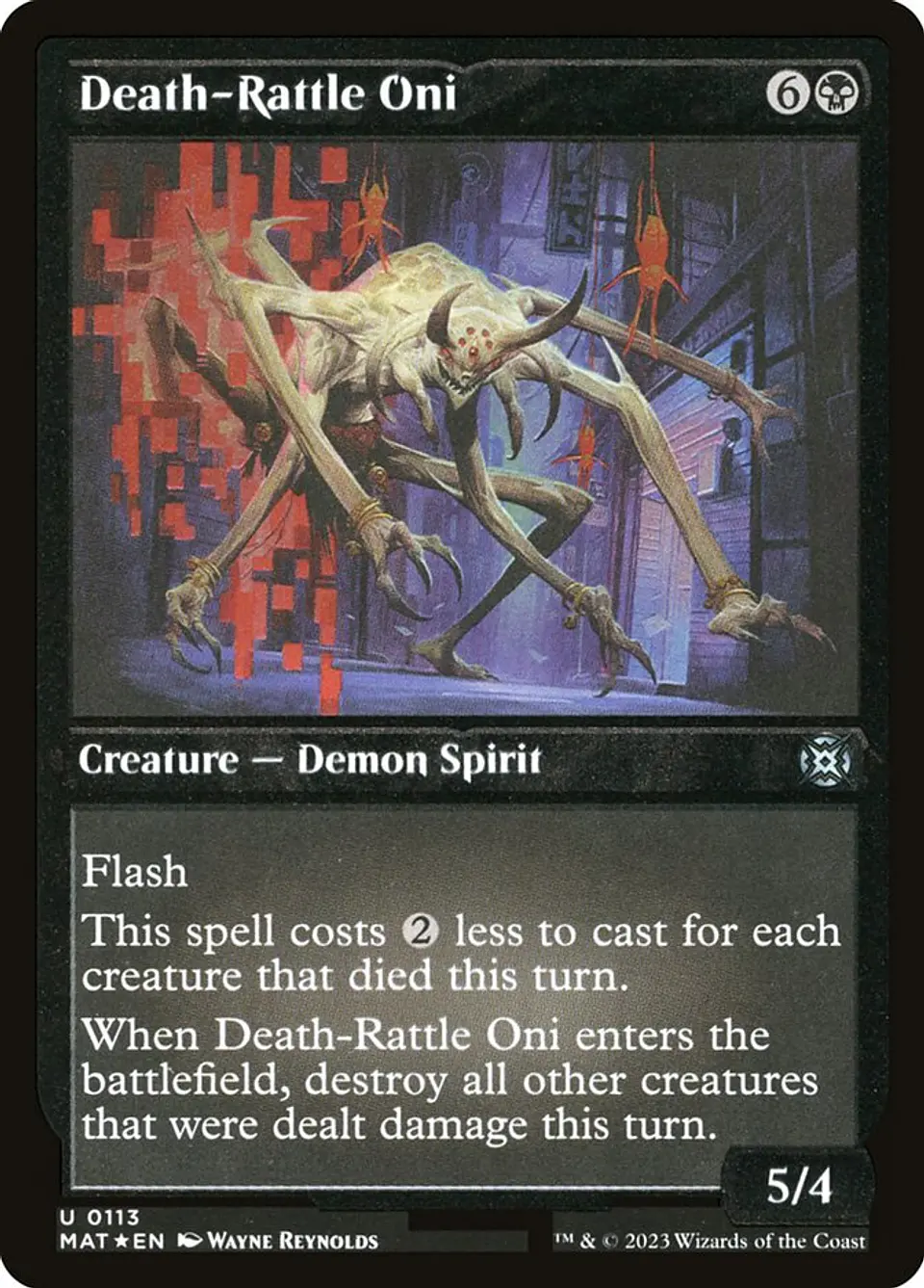 Death-Rattle Oni 1