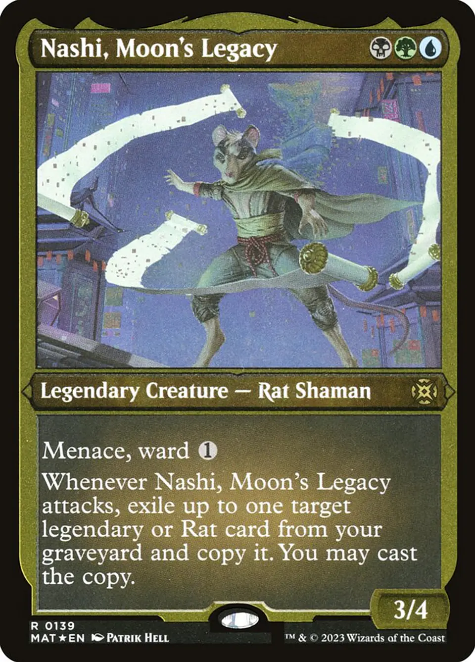 Nashi, Moon's Legacy 1