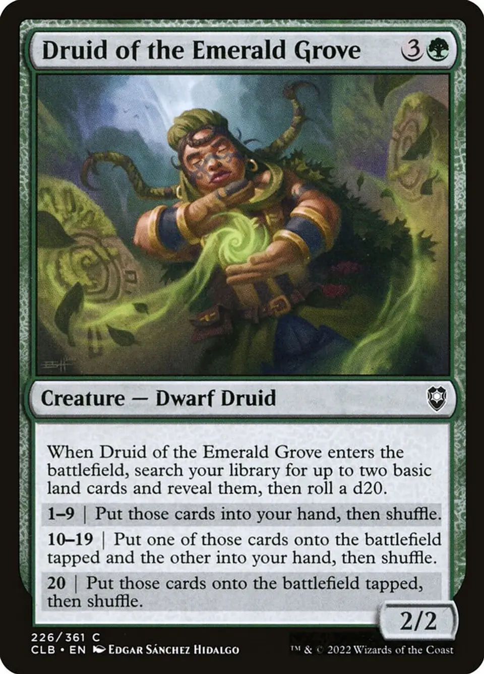Druid of the Emerald Grove 1