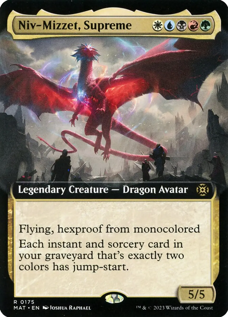 Niv-Mizzet, Supreme (Extended Art) 1
