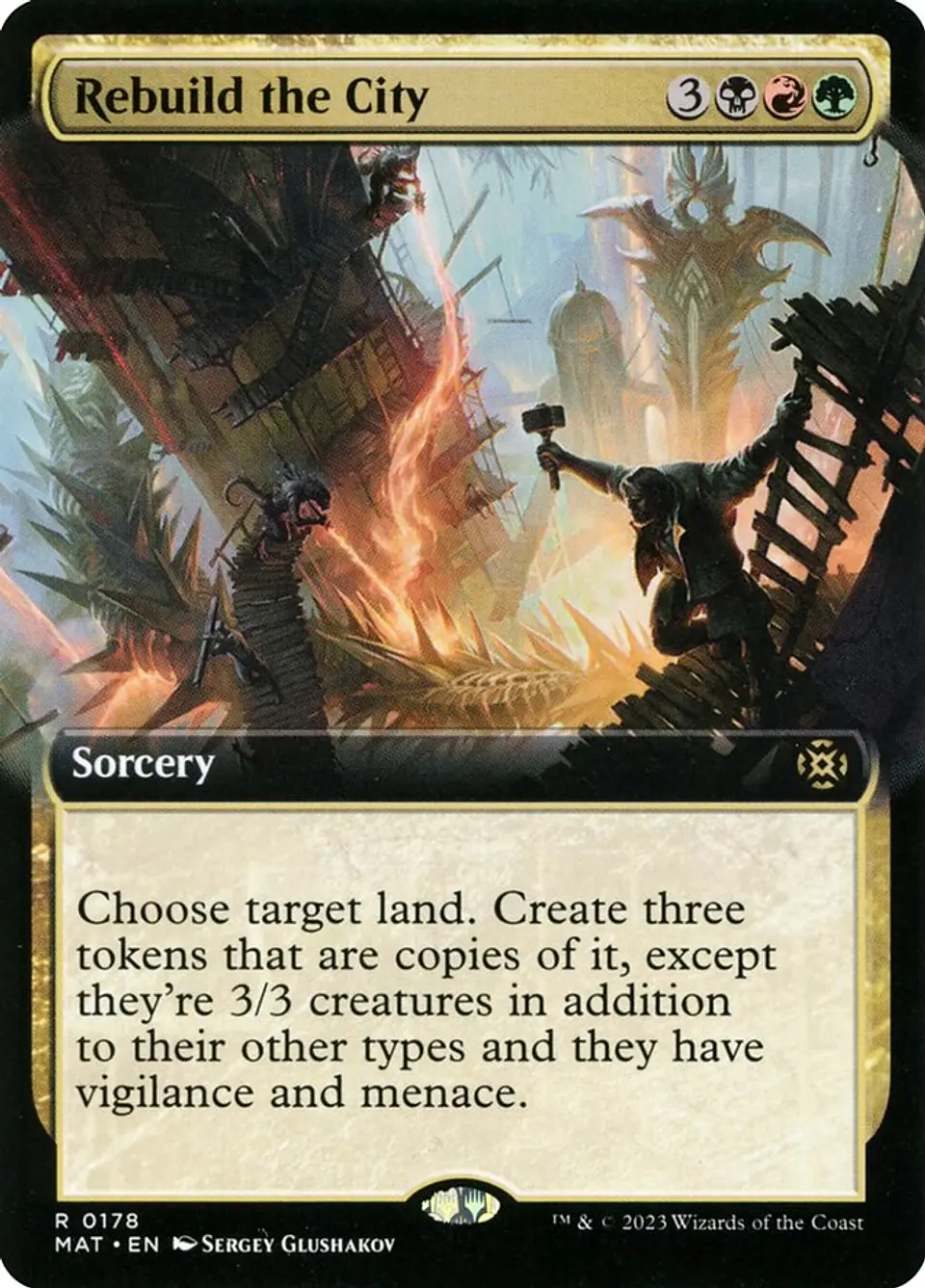 Rebuild the City (Extended Art) 1