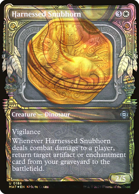 Harnessed Snubhorn (Showcase)