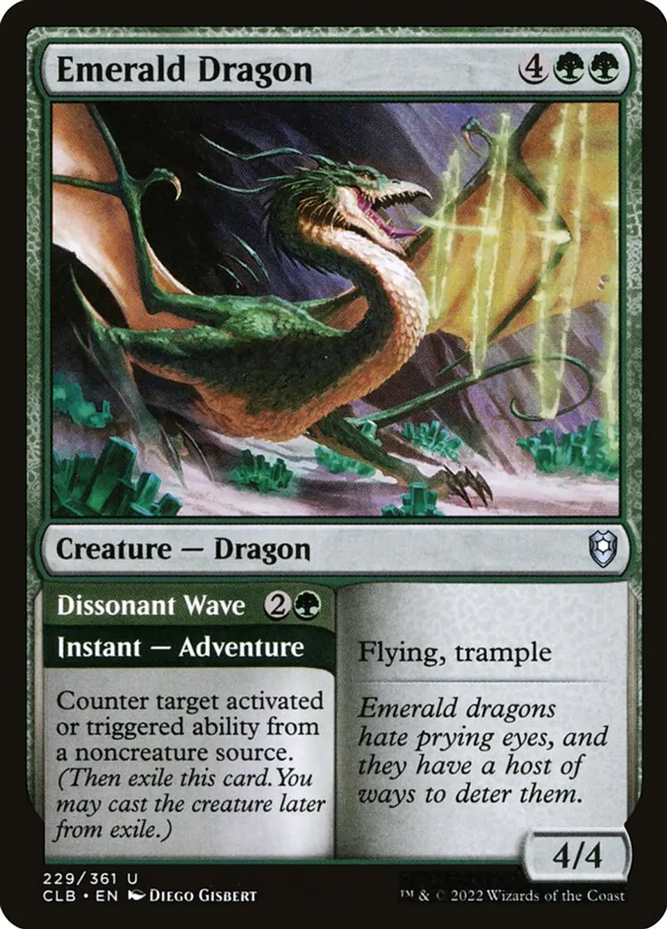 Emerald Dragon // Dissonant Wave 1
