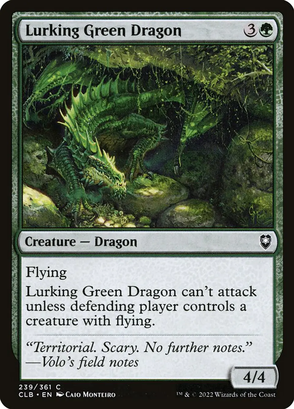 Lurking Green Dragon 1