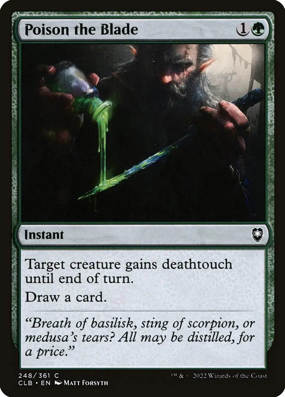 Poison the Blade 1