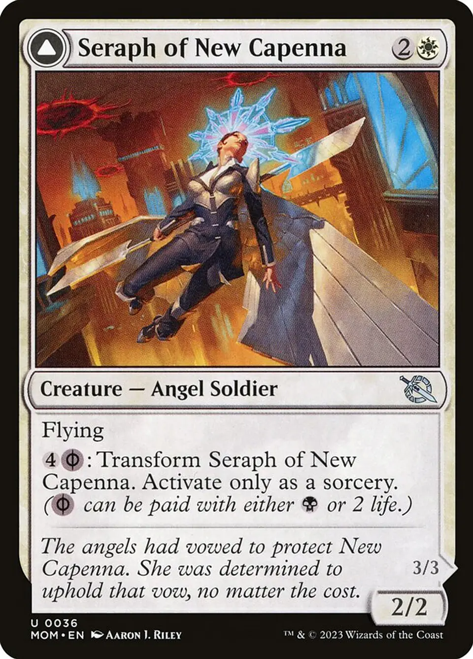 Seraph of New Capenna // Seraph of New Phyrexia 1