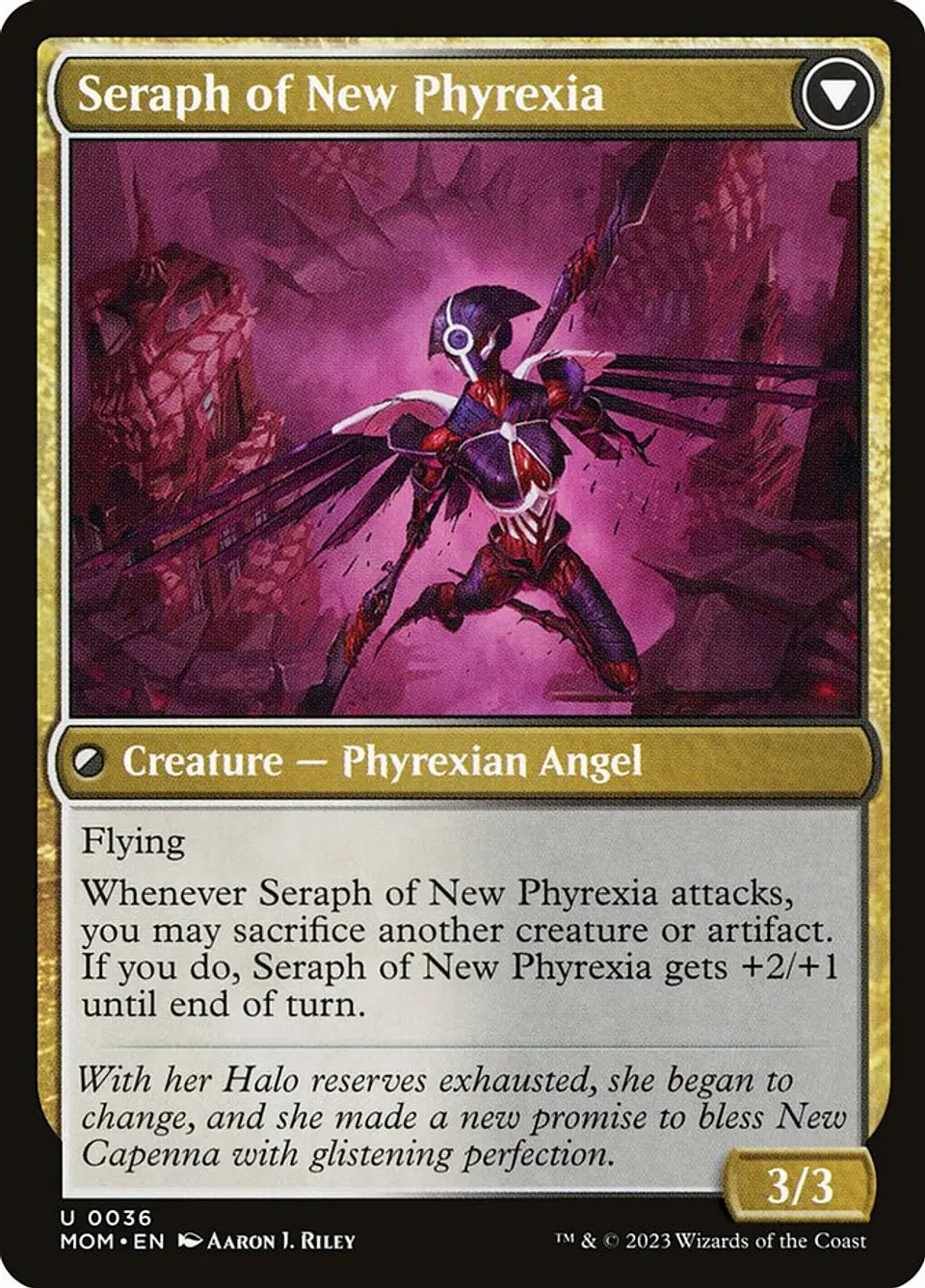 Seraph of New Capenna // Seraph of New Phyrexia 2