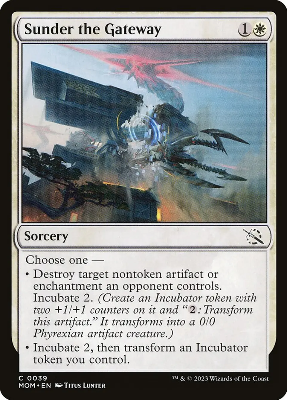 Sunder the Gateway 1