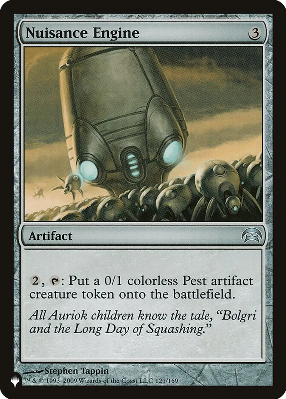 Nuisance Engine (The List) 1