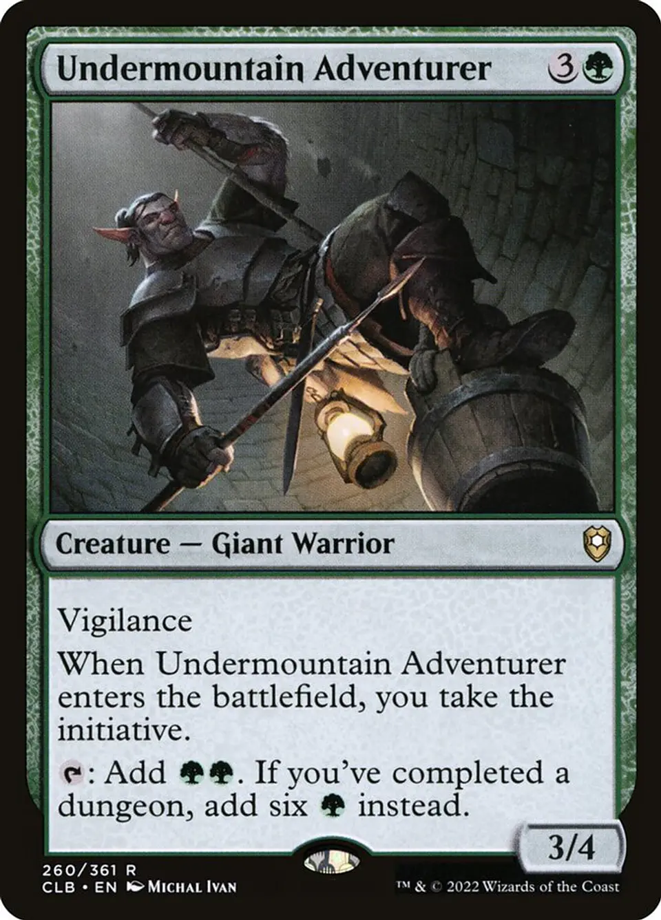 Undermountain Adventurer 1