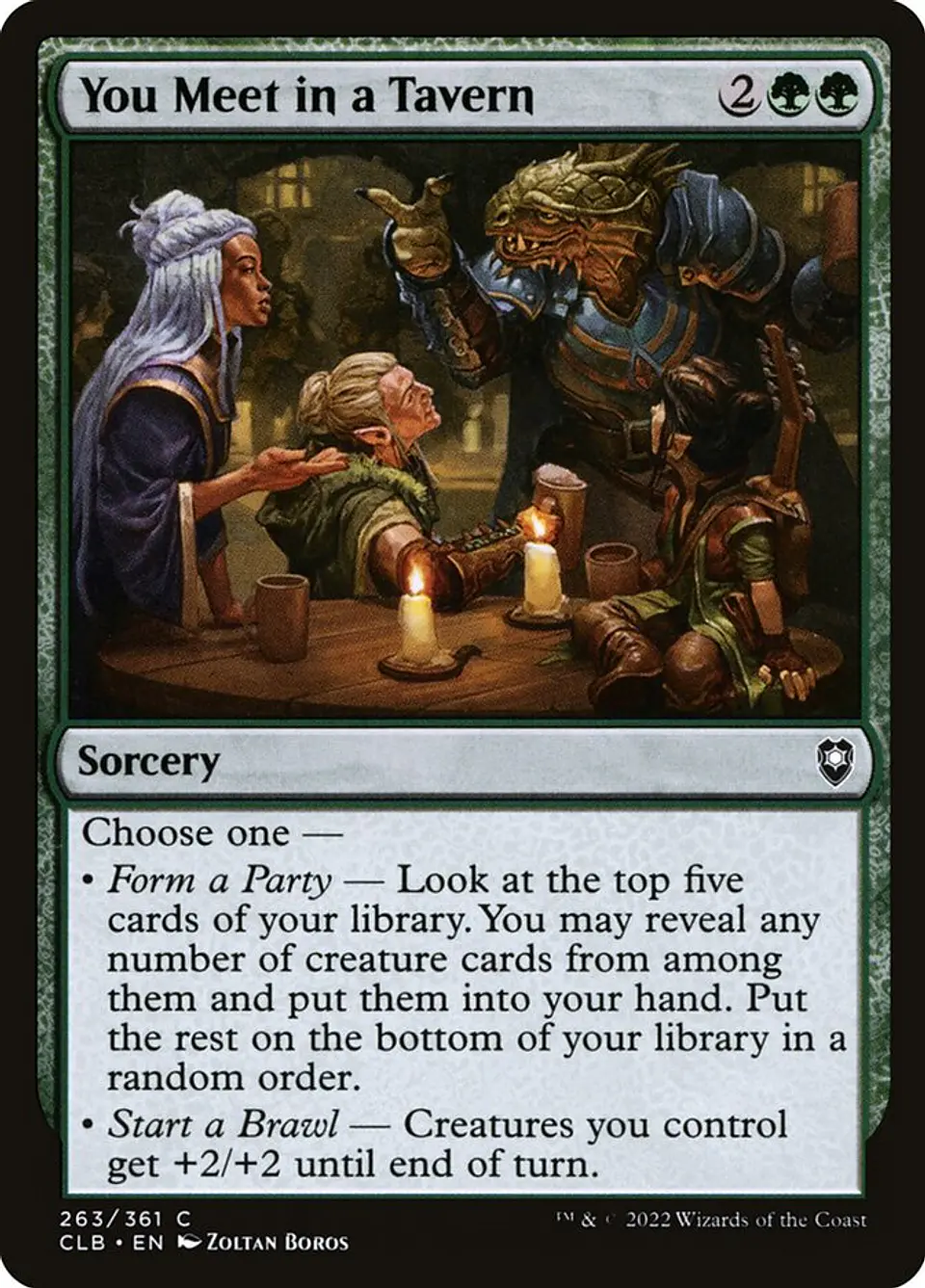 You Meet in a Tavern 1