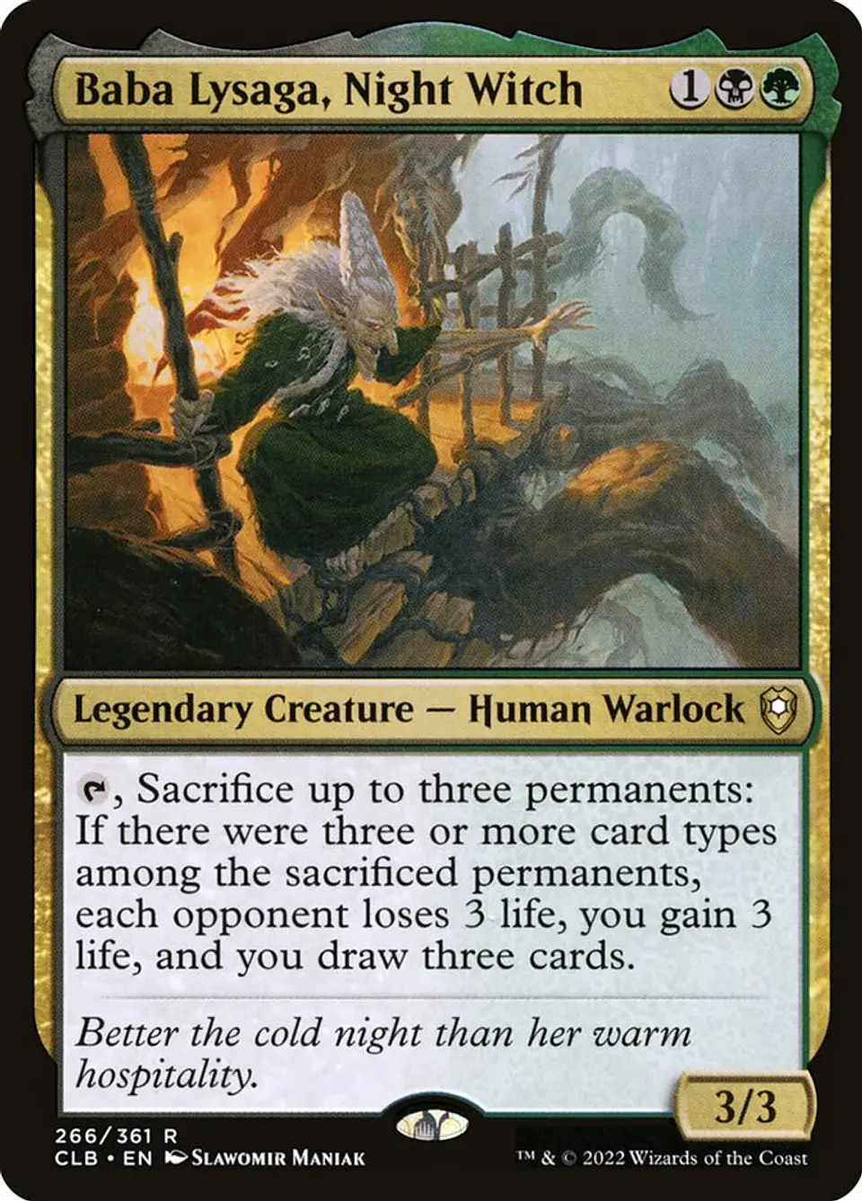 Baba Lysaga, Night Witch 1