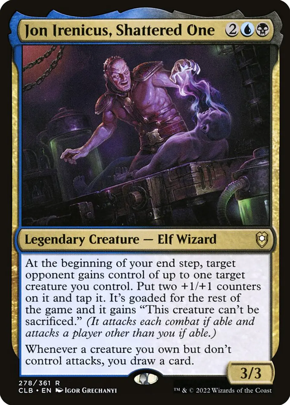Jon Irenicus, Shattered One 1