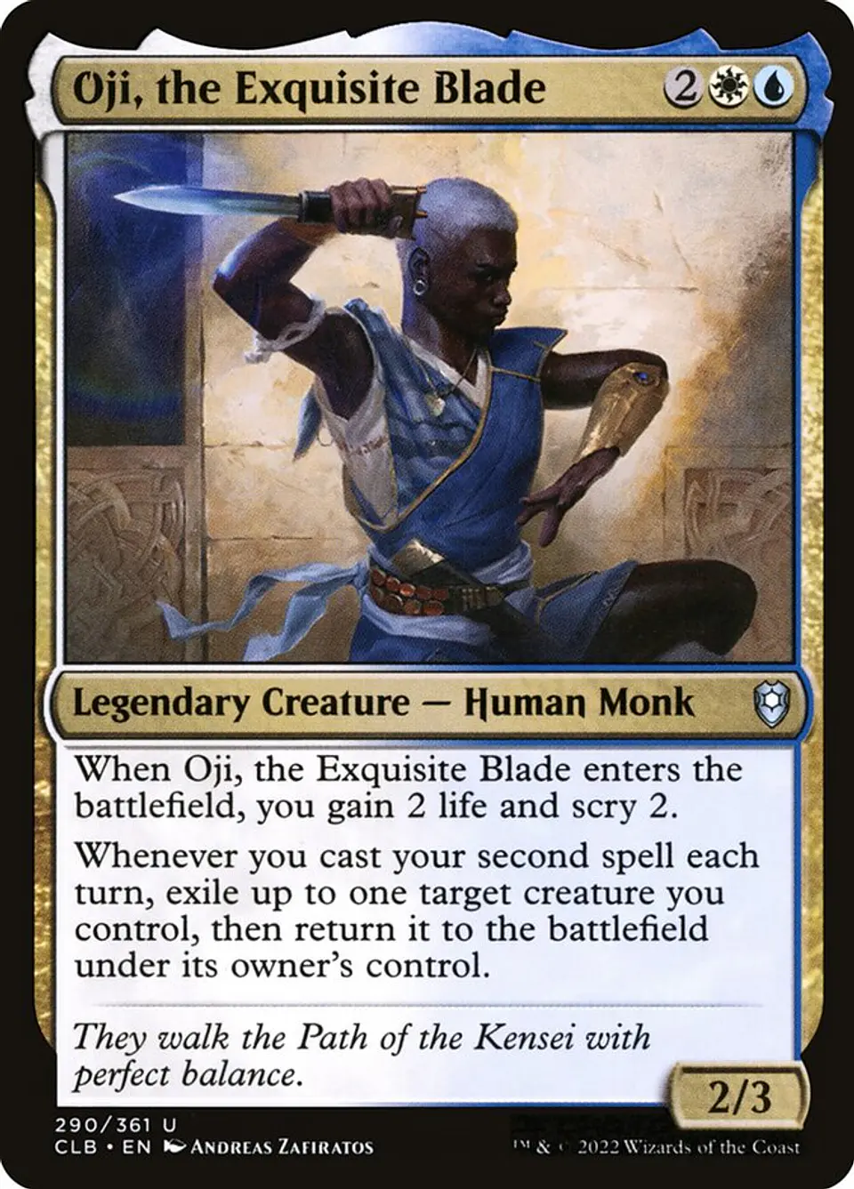 Oji, the Exquisite Blade 1