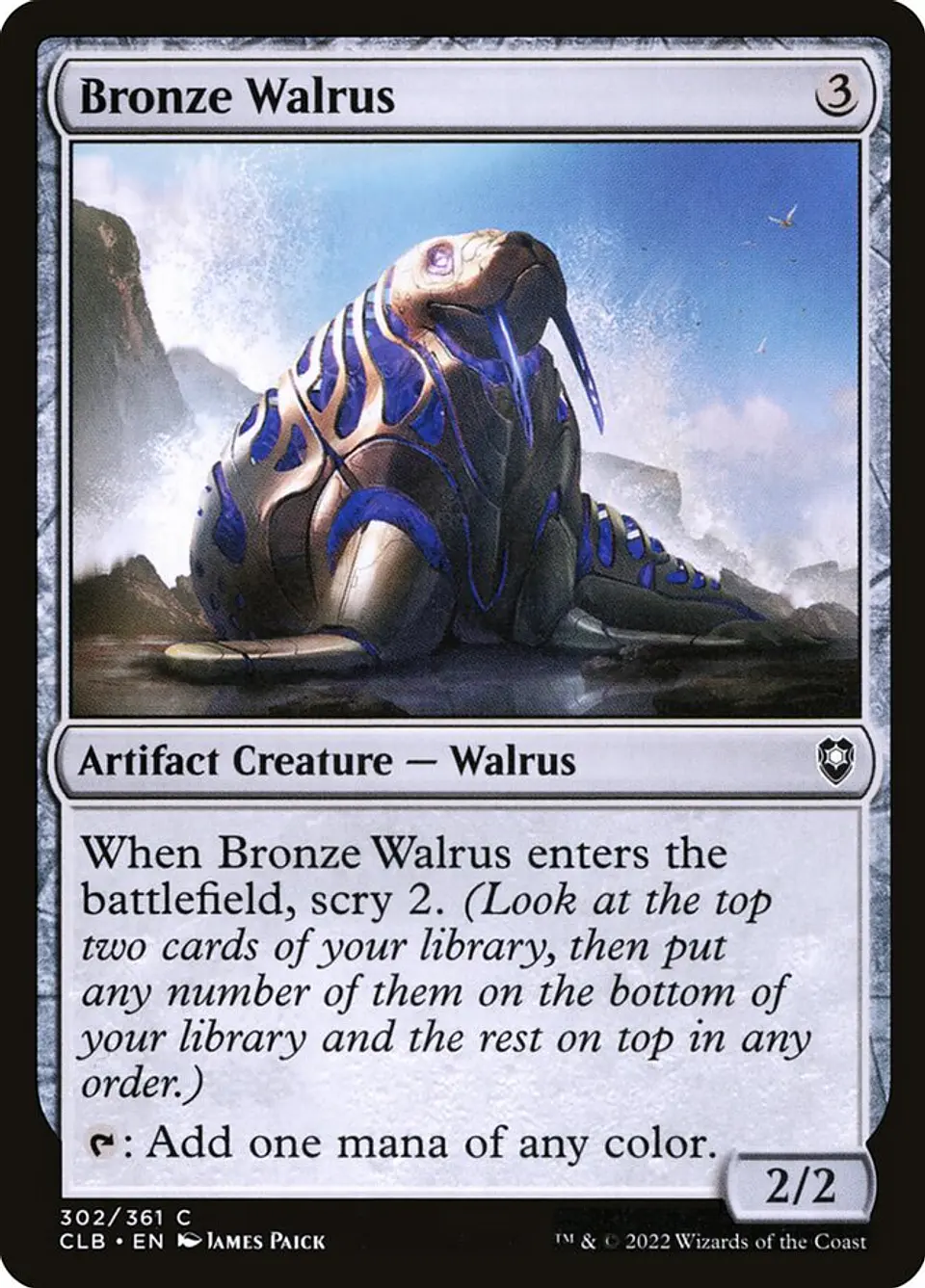 Bronze Walrus 1