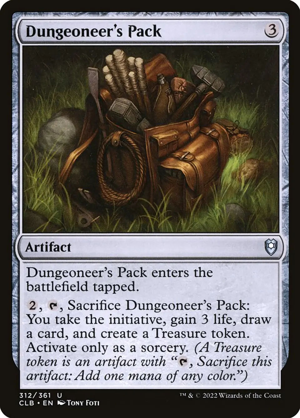 Dungeoneer's Pack 1