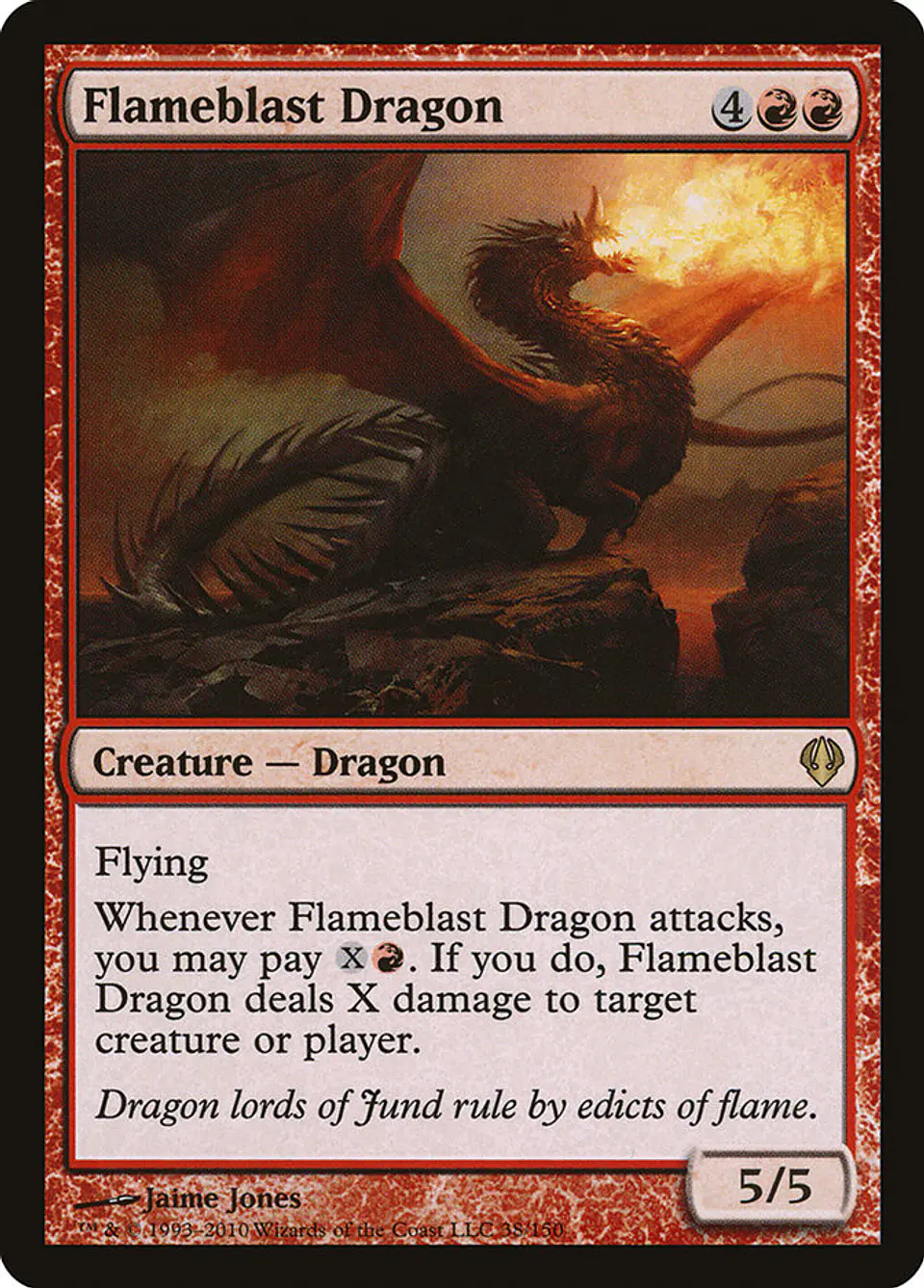 Flameblast Dragon 1