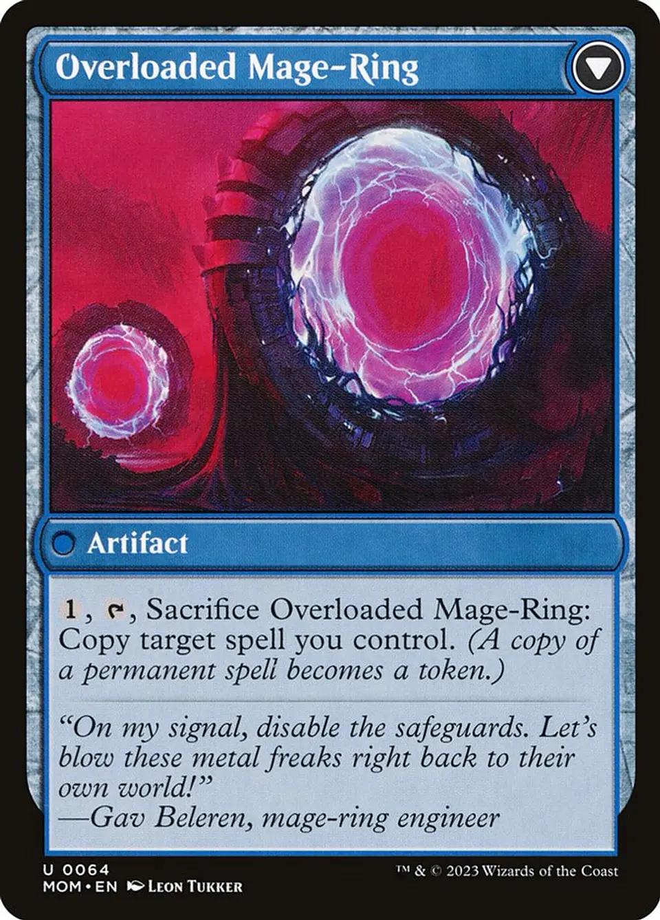 Invasion of Vryn // Overloaded Mage-Ring 2