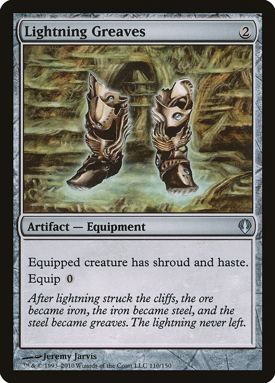 Lightning Greaves 1