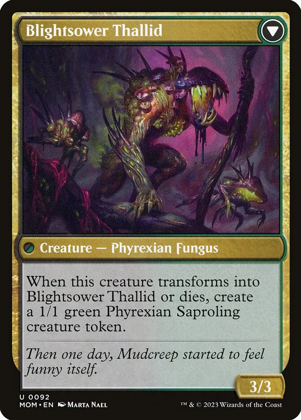 Blightreaper Thallid // Blightsower Thallid 2
