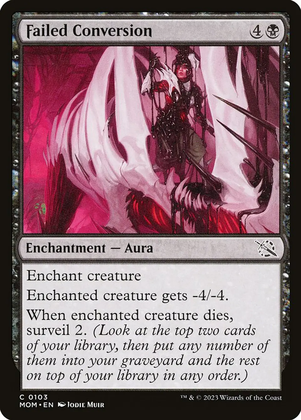 Failed Conversion 1