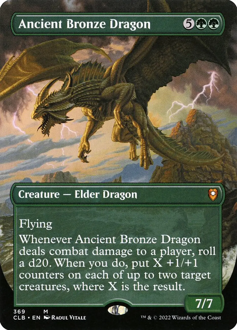 Ancient Bronze Dragon (Borderless) 1