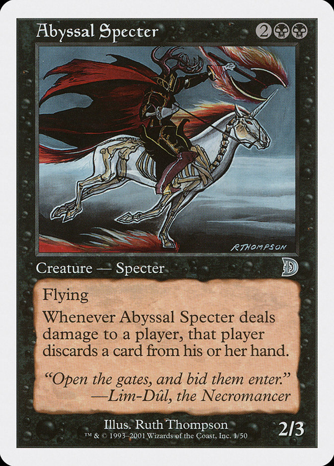 Abyssal Specter (Retro Frame)