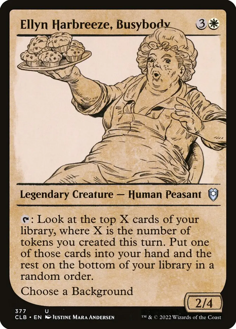 Ellyn Harbreeze, Busybody (Showcase) 1