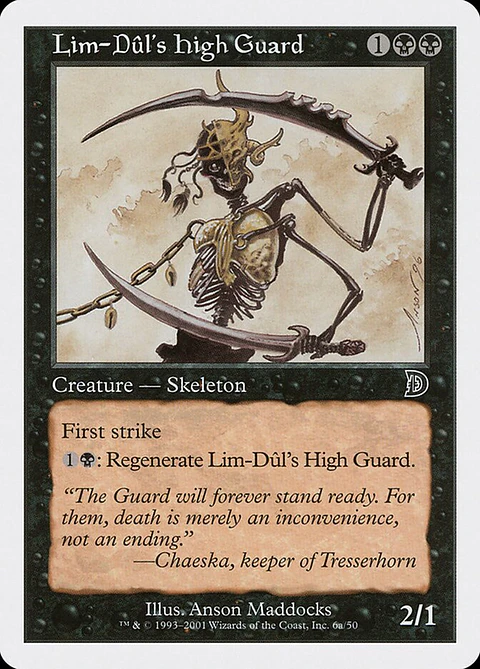 Lim-Dûl's High Guard (Retro Frame)