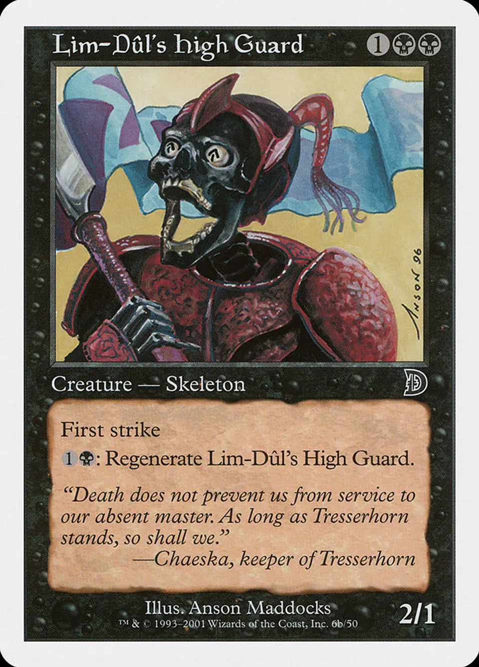 Lim-Dûl's High Guard (Retro Frame) 1