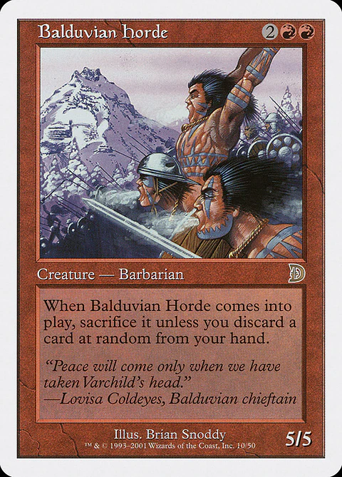 Balduvian Horde (Retro Frame)